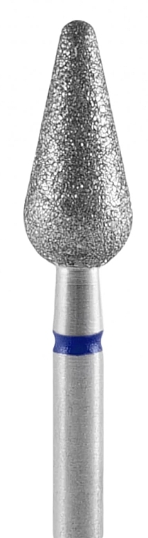 Nagelfräser Birne blau Durchmesser 5 mm Arbeitsteil 12 mm - Staleks Pro — Bild N1