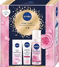 Gesichtspflegeset - NIVEA Pink Chic (Gesichtsschaum 150ml + Gesichtscreme 50ml) — Bild N1