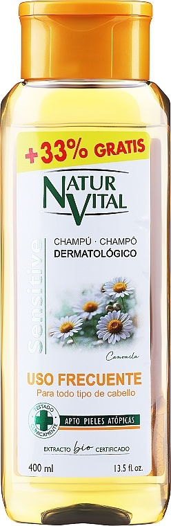 Haarshampoo mit Kamille - Natur Vital Shampoo Sensitive Camomila — Bild N1