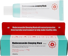 Nachtmaske für das Gesicht mit Centella Asiatica - A'pieu Madecassoside Sleeping Mask — Bild N1