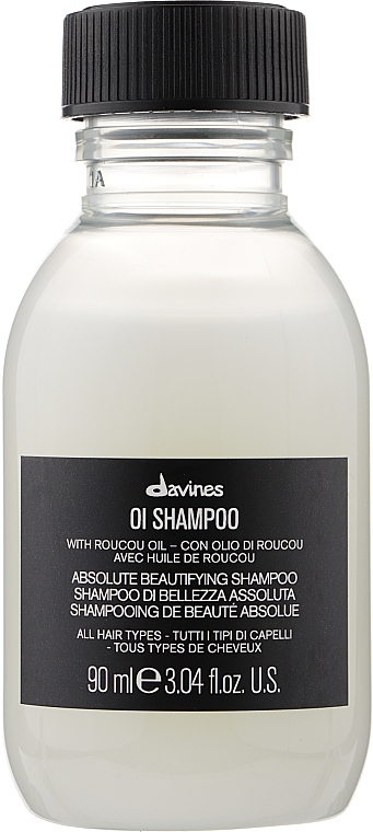 Weichmachendes und feuchtigkeitsspendendes Shampoo mit Roucou-Öl für alle Haartypen - Davines Oi Absolute Beautifying Shampoo With Roucou Oil — Bild N2