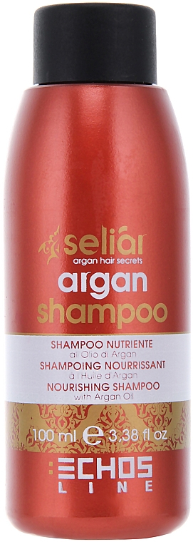 Shampoo mit Arganöl für trockenes und strapaziertes Haar - Echosline Seliar  — Bild N5