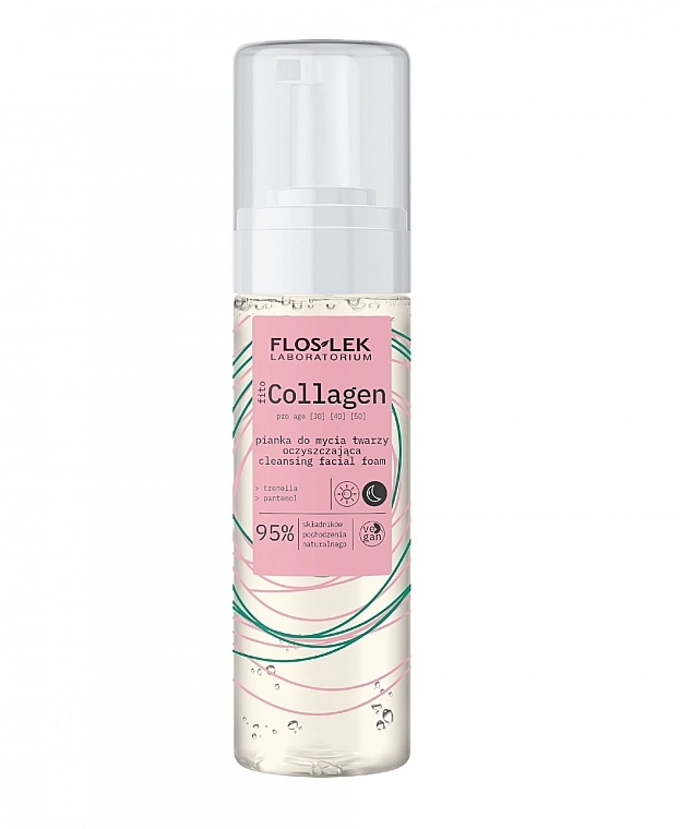 Gesichtswaschschaum - Floslek FitoCollagen Cleansing Facial Foam  — Bild N1