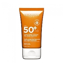 Anti-Falten-Sonnenschutzcreme - Clarins Youth-Protecting Sunscreen SPF 50 — Bild N1