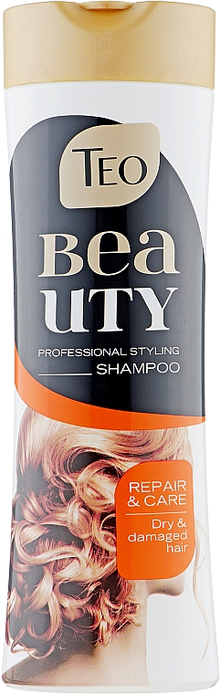 Shampoo für trockenes und strapaziertes Haar - Teo Beauty Repair & Care Shampoo — Bild N1