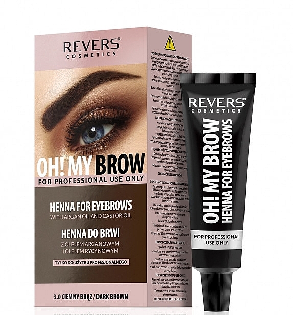 Creme-Henna für Augenbrauen - Revers Henna Oh!My Brow  — Bild N1