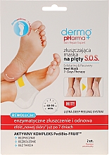 Düfte, Parfümerie und Kosmetik Enzymatische und erneuernde Peelingmaske für die Fersen - Dermo Pharma Skin Repair Expert