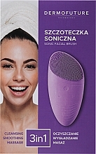 Düfte, Parfümerie und Kosmetik Elektrische Gesichtsreinigungsbürste lila - Dermofuture Sonic Cleaner