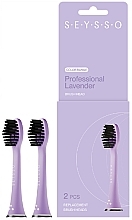 Düfte, Parfümerie und Kosmetik Ultraschall-Zahnbürstenköpfe 2 St. lila - SEYSSO Color Lavender Professional Replacment Brush Heads