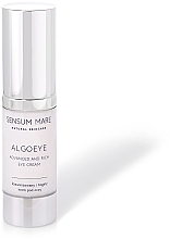 Düfte, Parfümerie und Kosmetik Anti-Falten Augencreme gegen Schwellungen - Sensum Mare Algoeye Advanced And Rich Eye Cream