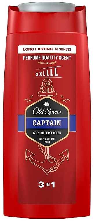 2in1 Duschgel & Shampoo "Captain" - Old Spice Captain Shower Gel — Bild N3