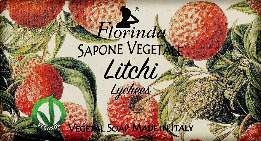 Naturseife Lychee - Florinda Lychees Natural Soap — Bild N1