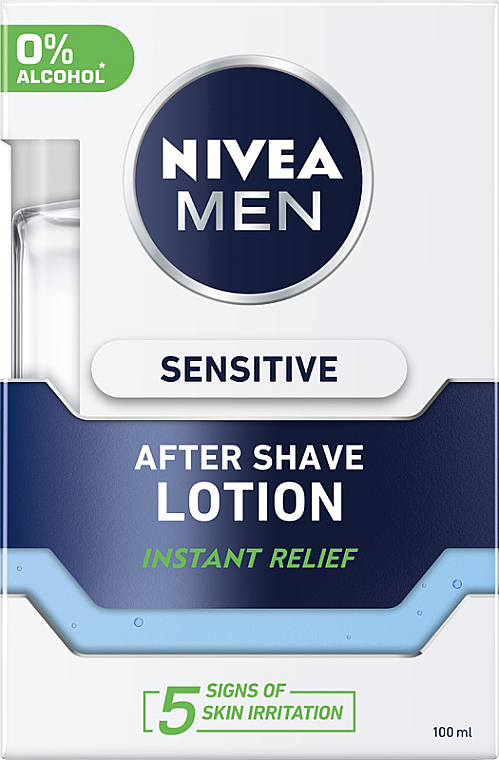 Beruhigende After Shave Lotion für empfindliche Haut - NIVEA MEN Active Comfort System After Shave Lotion