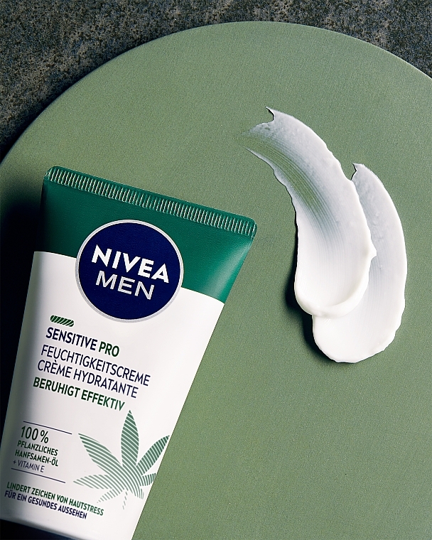 Ultra beruhigende Gesichtscreme mit Hanföl und Vitamin E - Nivea Men Sensitive Pro Ultra-calming — Bild N3