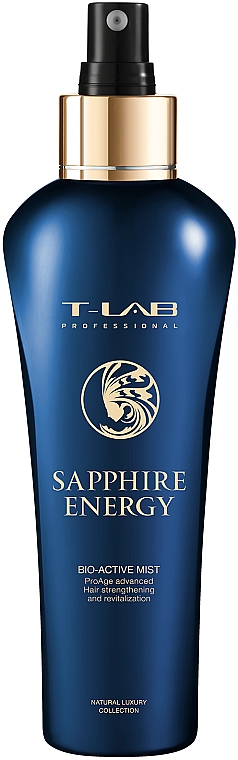 Kräftigendes Haarspray mit Anti-Age-Effekt - T-Lab Professional Sapphire Energy Bio-Active Mist — Bild N1