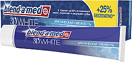 Düfte, Parfümerie und Kosmetik Aufhellende Zahnpasta - Blend-a-med 3D White Fresh Toothpaste