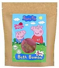 Düfte, Parfümerie und Kosmetik Badebomben mit Himbeergeschmack - Peppa Pig Bath Bomb