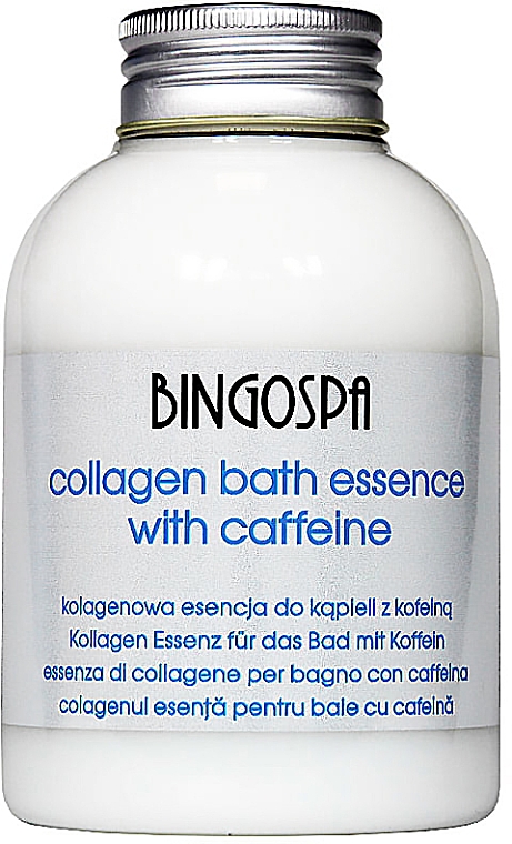 Badeessenz mit Kollagen und Coffein - BingoSpa Fitnes Bath Essence Collagen With Caffeine — Bild N1