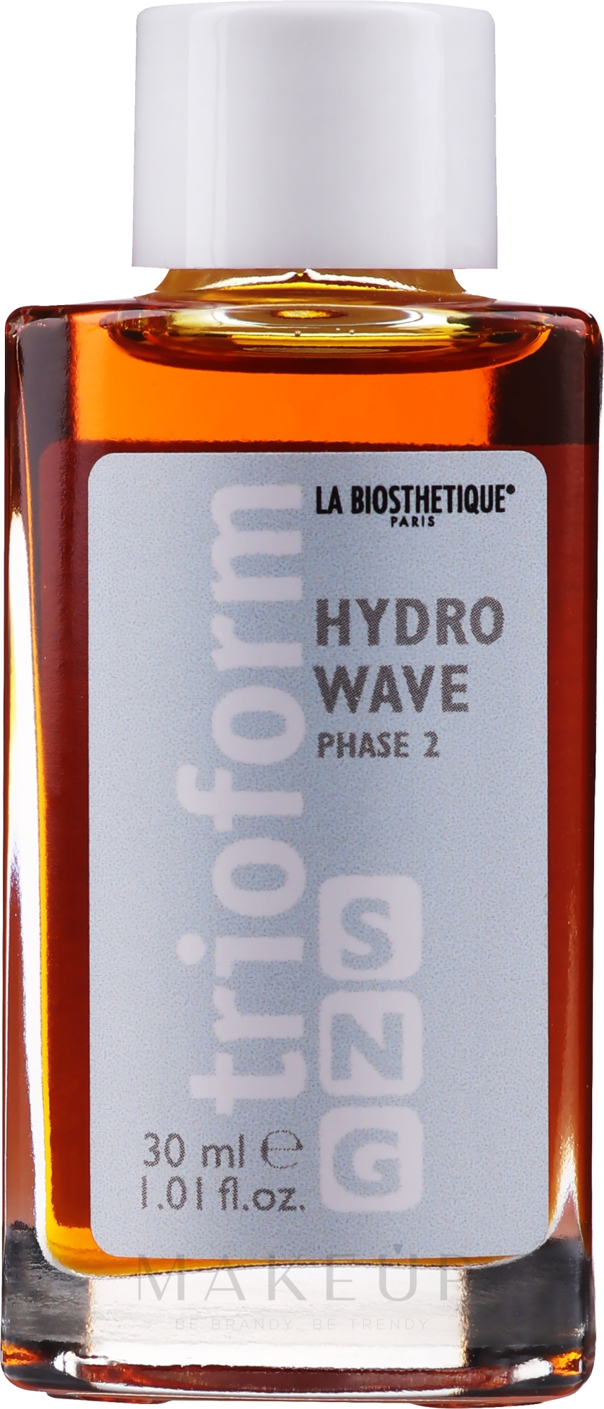 Feuchtigkeitsspendende Dauerwellelotion für alle Haartypen - La Biosthetique TrioForm Hydrowave Phase-2 Professional Use — Bild 30 ml