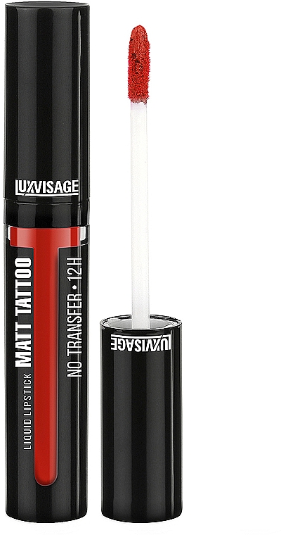 Flüssiger Lippenstift - Luxvisage Matt Tattoo No Transfer 12H Liquid Lipstick
