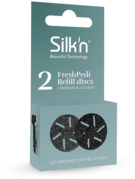 Ersatzblätter für Pediküre-Scheiben - Silk'n FreshPedi Refill Discs Medium & Coarse — Bild N1