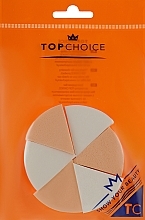 Düfte, Parfümerie und Kosmetik Foundation-Schwamm 35821 weiß, beige 6 St. - Top Choice Foundation Sponges