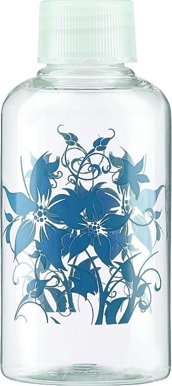 Flasche 75 ml blaue Blumen - Top Choice — Bild N1