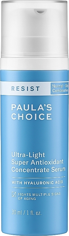 Antioxidatives Gesichtsserum - Paula's Choice Resist Ultra-Light Super Antioxidant Concentrate Serum  — Bild N1