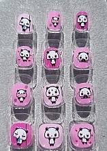 Selbstklebende 3D-Nägel für Kinder 981 Panda 12 St. - Deni Carte Tipsy Kids — Bild N3