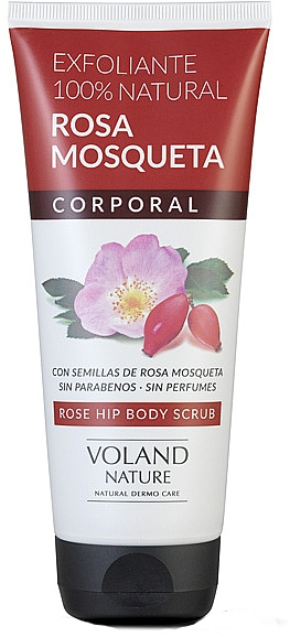 Körperpeeling mit Hagebutte - Voland Nature Rose Hip Body Scrub — Bild N1