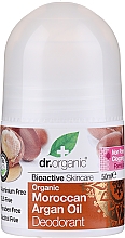 Düfte, Parfümerie und Kosmetik Deo Roll-on mit marokkanischem Arganöl - Dr.Organic Bioactive Skincare Deodorant