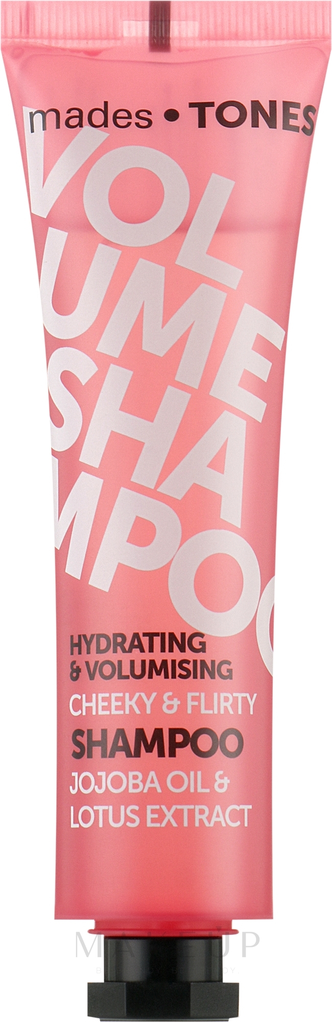 Volumen-Shampoo - Mades Cosmetics Tones Volume Shampoo Cheeky&Flirty Tube — Bild 65 ml