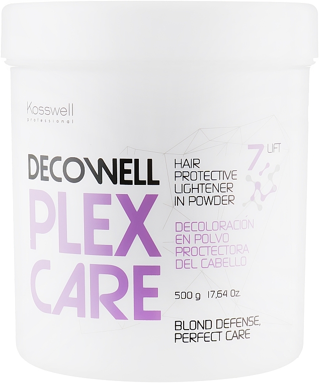 Aufhellender Haarpuder - Kosswell Professional Decowell Plex Care — Bild N1