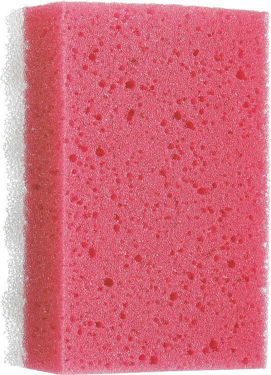 Badeschwamm Quadrat groß rot - LULA — Bild N1