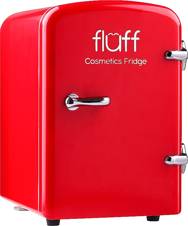 Kosmetischer Mini-Kühlschrank rot - Fluff Cosmetic Fridge — Bild N1