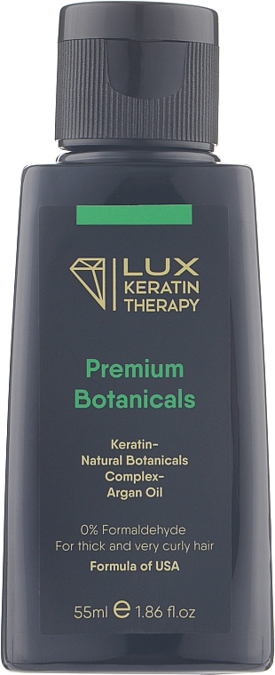 Glättende Lotion für lockiges Haar - Lux Keratin Therapy Premium Botanicals — Bild N1