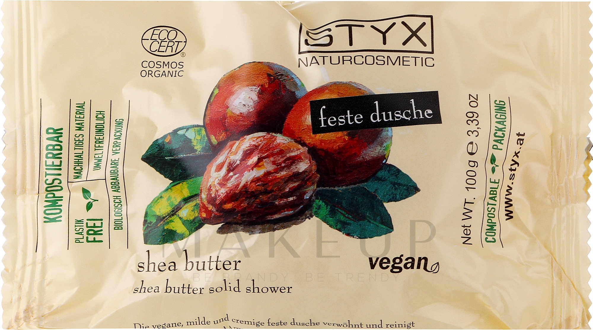 Feste Duschseife mit Sheabutter - Styx Naturcosmetic Shea Butter Solid Shower — Bild 100 g