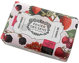 Parfümierte Körperseife - Panier Des Sens Extra Gentle Natural Soap with Shea Butter Red Berries — Bild N1