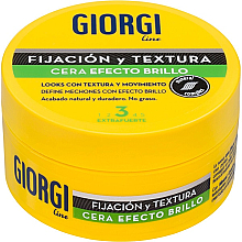 Düfte, Parfümerie und Kosmetik Haarwachs - Giorgi Line Shine Effect Wax N?3