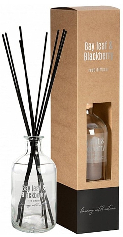 Raumerfrischer Lorbeerblatt und Brombeeren - Bispol Reed Diffuser  — Bild N1