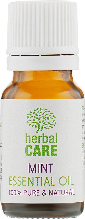Ätherisches Pfefferminzöl - Bulgarian Rose Herbal Care Mint Essential Oil — Bild N1