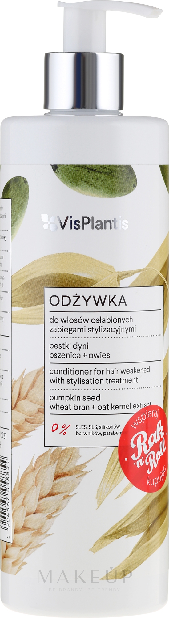 Haarspülung mit Kürbiskernöl - Vis Plantis Herbal Vital Care Conditioner Pumpkin Seed — Bild 400 ml
