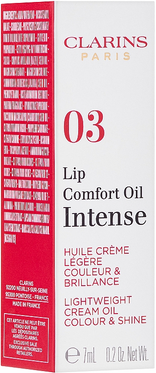 Lippenpflege-Öl - Clarins Lip Comfort Oil Intense — Bild N2