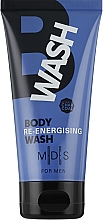 Düfte, Parfümerie und Kosmetik Energetisierendes Duschgel mit Bambusaktivkohle - Mades Cosmetics M|D|S For Men Body Re-Energising Wash Black