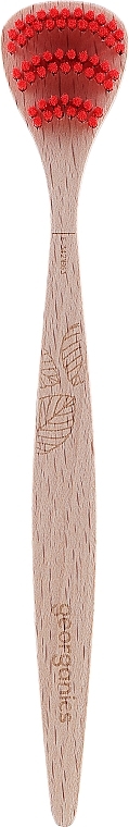 Zungenbürste - Georganics Beechwood Tonguebrush — Bild N2