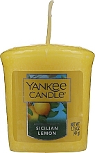 Votivkerze Sicilian Lemon - Yankee Candle Sicilian Lemon Sampler Votive — Bild N1