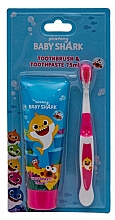 Zahnpflegeset für Kinder - Pinkfong Baby Shark (Zahnpasta 75ml + Zahnbürste 1St.) — Bild N1