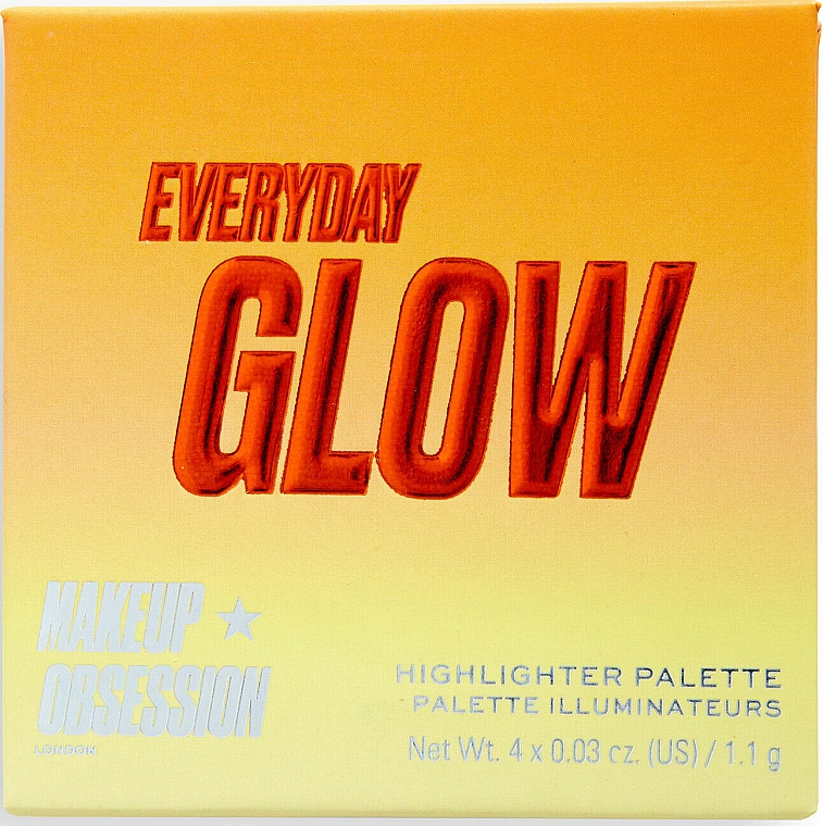 Highlighter-Palette für das Gesicht - Makeup Obsession Glow Crush Palette — Bild N1