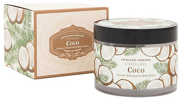 Körperpeeling mit Kokosduft - Castelbel Coconut Body Scrub — Bild N1