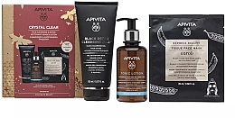 Set - Apivita Crystal Clear (f/cl/gel/150ml + f/tonic/200ml + f/mask/20ml) — Bild N2